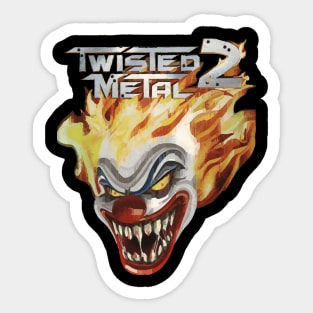 Twisted Metal 2 1996 Sticker